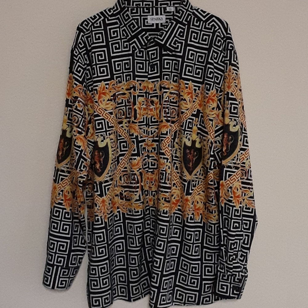 John sparks button up dress shirt.